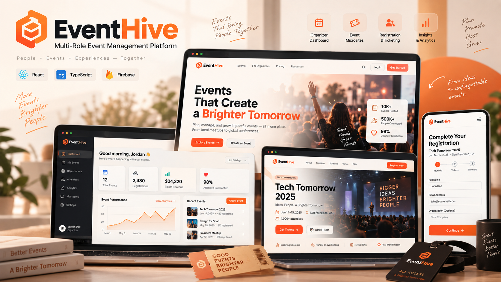 EventHive event management platform